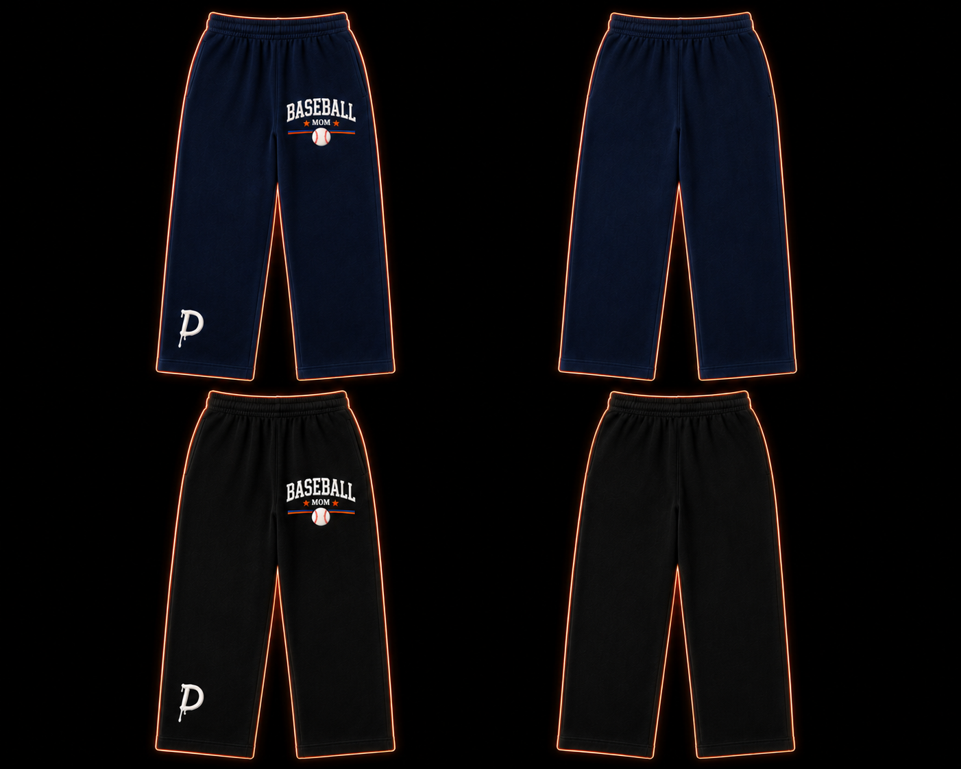 Baseball Mom Relaxed Sweatpants