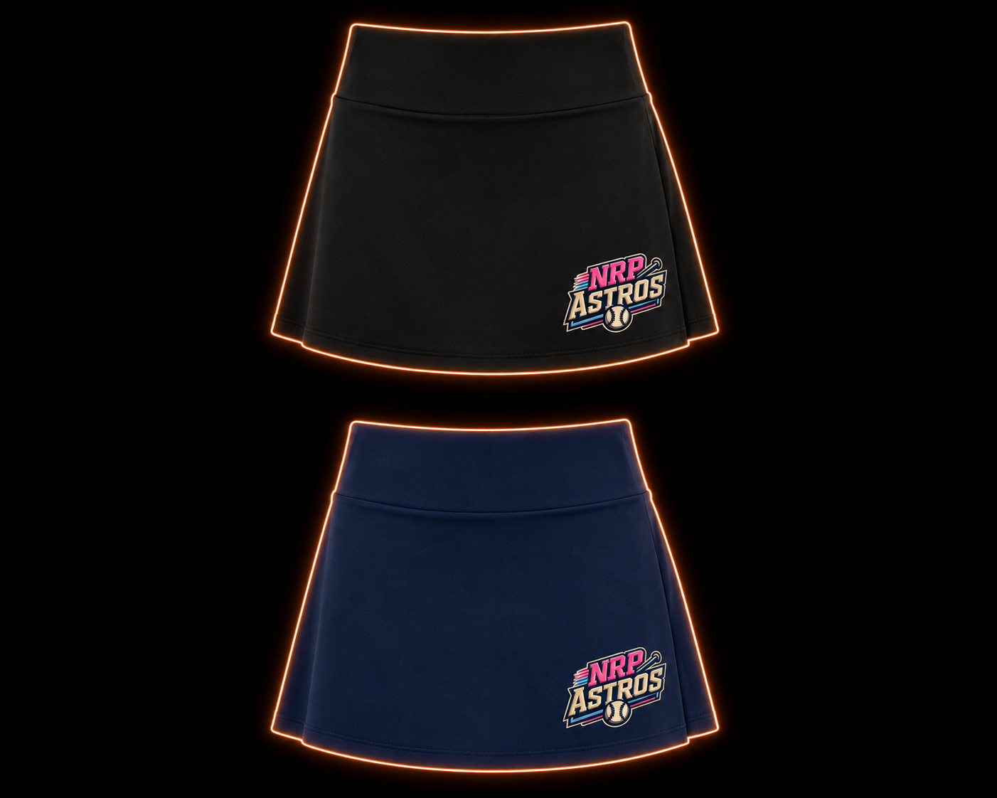 NRP Astros Game Day Performance Skirt