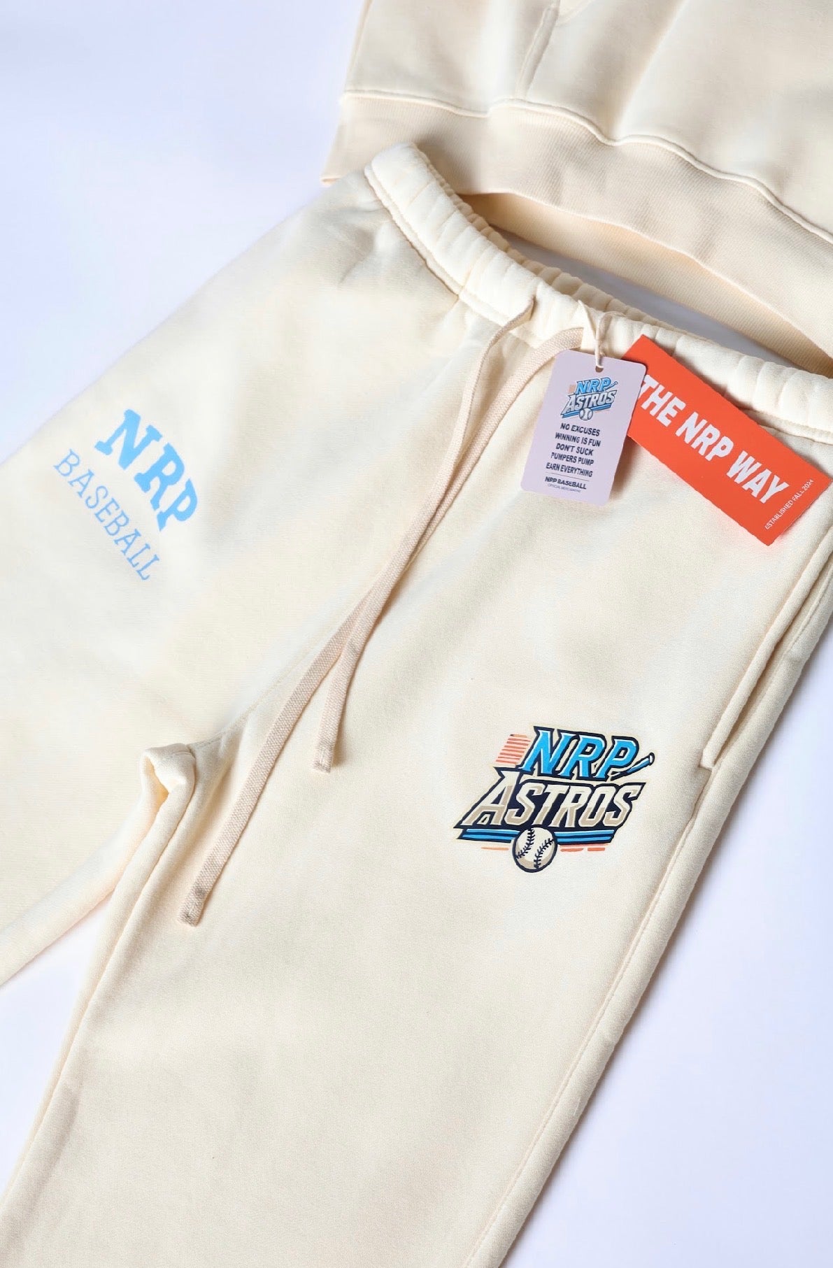 NRP Earning Everything Sweats (Cream)
