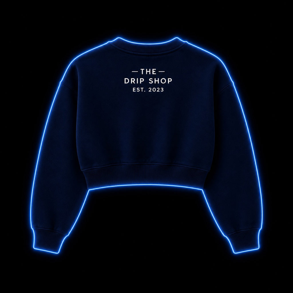 Baseball Mom Cropped Crewneck