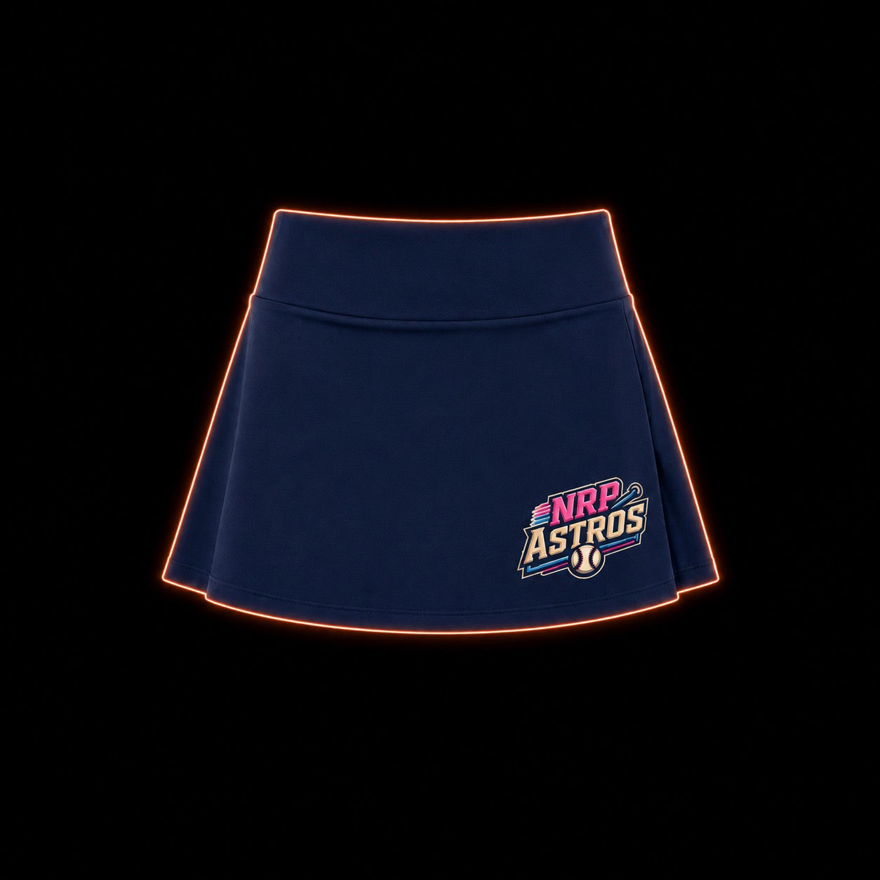 NRP Astros Game Day Performance Skirt